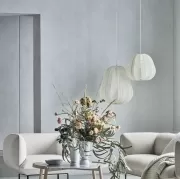 Lampa wisząca Balloon 57 cm jasnoszara Bolia