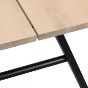 Stół rozkładany Brigham 220-320 cm dąb dziki bielony Rowico
