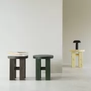 Stołek Fry ciemnozielony Normann Copenhagen