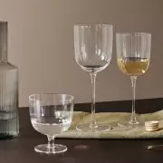 Kieliszki do białego wina Host 2 szt. zielony mech Ferm Living