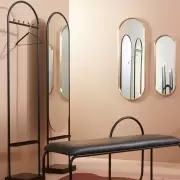 Lustro ścienne Angui 108 cm złote AYTM
