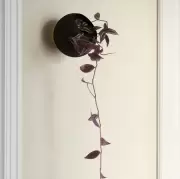 Donica ścienna Globe 18,8 cm czarna AYTM