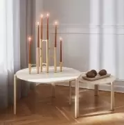 Stolik kawowy Tribus 60 cm piaskowy AYTM