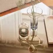 Lampion na tealight Tota czarny/niebieski AYTM