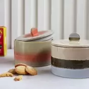 Pojemnik ceramiczny z pokrywką 70s Yeti HKliving