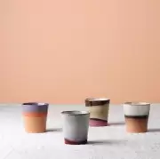 Pojemnik ceramiczny z pokrywką 70s Yeti HKliving