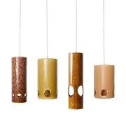 Lampa wisząca ceramiczna brzoskwiniowa HKliving