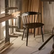 Krzesło J104 zielone Hay