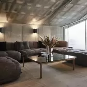 Stolik kawowy Kofi 120 cm czarny dąb przezroczysty blat Hay