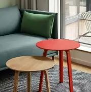 Stolik kawowy Bella 45 cm dąb lakierowany HAY