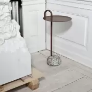 Stolik okazjonalny Bowler beżowy HAY