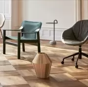 Stolik okazjonalny Bowler zielony HAY