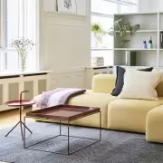 Stolik okazjonalny Don't Leave Me 38 cm żółty HAY