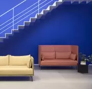 Stolik kawowy Slit 65 cm dąb lakierowany HAY