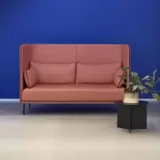 Stolik kawowy Slit 65 cm dąb lakierowany na czarno HAY