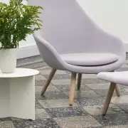 Stolik kawowy Slit 65 cm orzech HAY