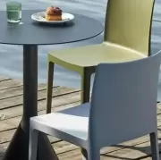 Krzesło ogrodowe Élémentaire żółte HAY