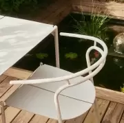 Krzesło ogrodowe Novo pomarańczowe AYTM