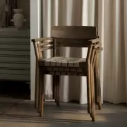 Krzesło Betty TK9 Smoked Oak-Natural Andtradition