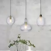 Lampa wisząca Venice owalna przezroczysta Its about romi