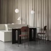 Krzesło Afteroom Plus Ciemny Dąb Boucle Beige Audo Copenhagen