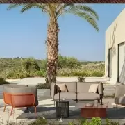 Sofa ogrodowa Cabla z szezlongiem Emu