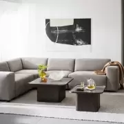 Stolik kawowy Sullivan 60 cm brązowy Rowico