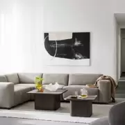 Stolik kawowy Sullivan 60 cm brązowy Rowico