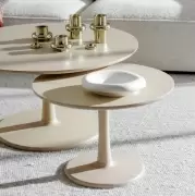 Stolik kawowy Hobart 60 cm dąb bielony Rowico