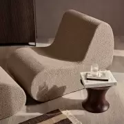 Pufa ogrodowa Rouli ciemny piasek Ferm Living