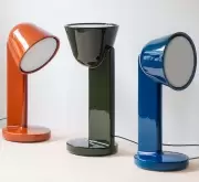 Lampa stołowa Ceramique up czerwona Flos
