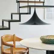 Lampa wisząca Semi 30 cm ciemne kakao połysk Gubi