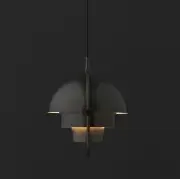 Lampa Wisząca Multi-Lite 22,5 cm white semi matt Gubi