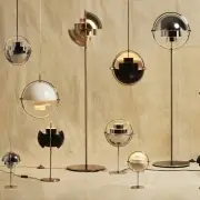Lampa Wisząca Multi-Lite 22,5 cm chrome Gubi
