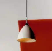 Lampa wisząca Bestlite BL9 21 cm czarny mosiądz porcelana Gubi