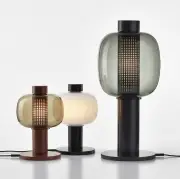 Lampa podłogowa Bonbori 80 cm cm przydymiona szara Brokis