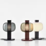 Lampa podłogowa Bonbori 80 cm cm przydymiona szara Brokis