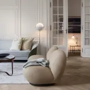 Fotel Pacha Harp Ivory Gubi