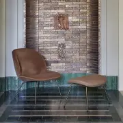 Fotel Beetle Lounge Mumble Glamour Gubi
