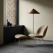 Fotel Beetle Lounge Mumble Glamour Gubi