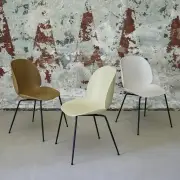 Krzesło Beetle Conic różowe Gubi
