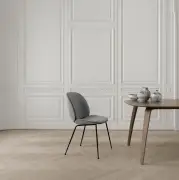 Krzesło Beetle tapicerowane Belsuede Special Gubi