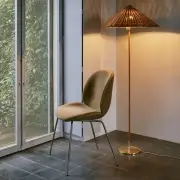 Krzesło Beetle tapicerowane Belsuede Special Gubi