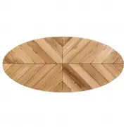 Stół ogrodowy Palmdale 240 cm biały Bizzotto