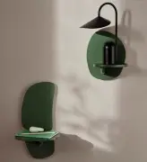 Półka ścienna Pilu 25 cm zielona Ferm Living