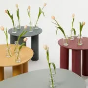 Stolik ogrodowy Hyppo 5 legs musztardowy Scab Design