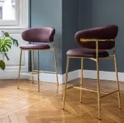 Krzesło Oleandro metalowa podstawa cognac Calligaris