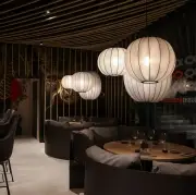 Lampa sufitowa Knit-Wit 65 cm zielona Made By Hand