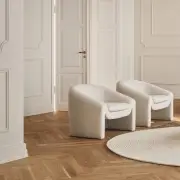 Pufa Mielo ivory Bolia