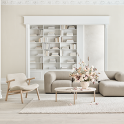 Fotel Cosh boucle ivory Bolia